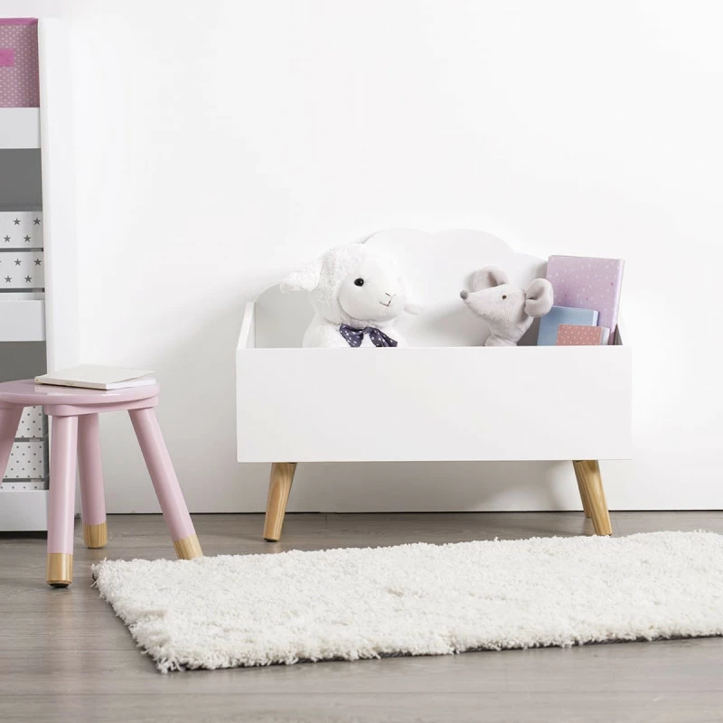 Coffre De Rangement Nuage Blanc Atmosphera 4 Coffre De Rangement Nuage Blanc Atmosphera – Image 2