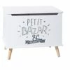 Coffre De Rangement "petit Bazar & Secrets" Blanc Atmosphera 2 Coffre De Rangement "petit Bazar & Secrets" Blanc Atmosphera -Demeyers Magasin coffre de rangement petit bazar secret blanc atmosphera