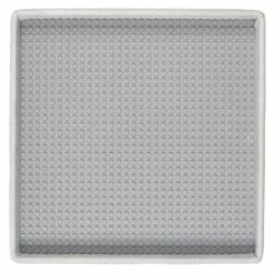 Coffre Pouf Pliable Gris Compatible Briques -Demeyers Magasin coffre pouf pliable gris compatible briques 3