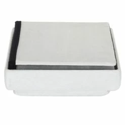 Coffre Pouf Pliable Gris Compatible Briques -Demeyers Magasin coffre pouf pliable gris compatible briques 4