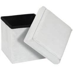 Coffre Pouf Pliable Gris Compatible Briques -Demeyers Magasin coffre pouf pliable gris compatible briques 6