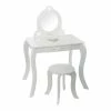 Coiffeuse Avec Tabouret Enfant Blanc Atmosphera -Demeyers Magasin coiffeuse avec tabouret pour enfant blanche