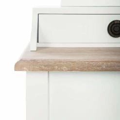 Coiffeuse Blanche 3 Tiroirs Chrysa Atmosphera 9 Coiffeuse Blanche 3 Tiroirs Chrysa Atmosphera -Demeyers Magasin coiffeuse blanche 3 tiroirs chrysa atmosphera 2