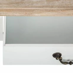 Coiffeuse Blanche 3 Tiroirs Chrysa Atmosphera 11 Coiffeuse Blanche 3 Tiroirs Chrysa Atmosphera -Demeyers Magasin coiffeuse blanche 3 tiroirs chrysa atmosphera 4