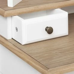 Coiffeuse Blanche 3 Tiroirs Solen Atmosphera 16 Coiffeuse Blanche 3 Tiroirs Solen Atmosphera -Demeyers Magasin coiffeuse blanche 3 tiroirs solen atmosphera 6