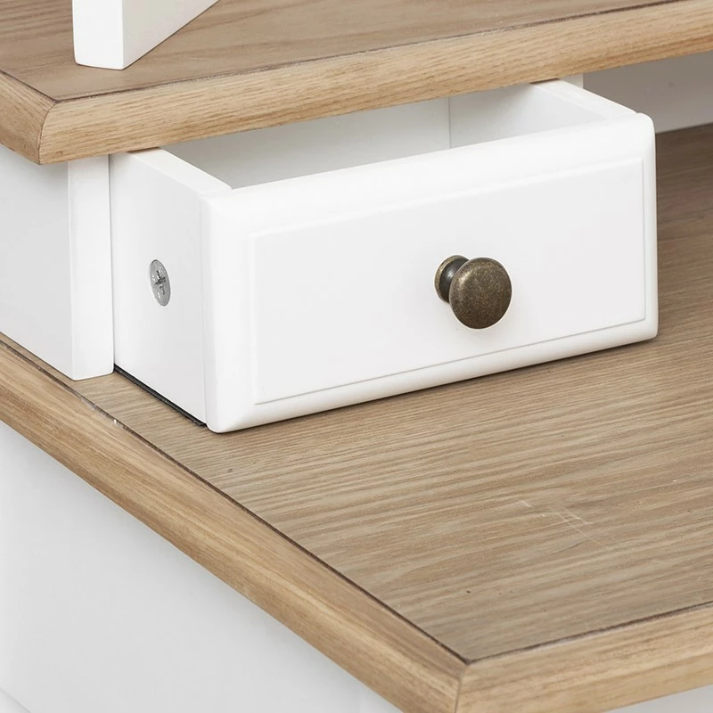 Coiffeuse Blanche 3 Tiroirs Solen Atmosphera 9 Coiffeuse Blanche 3 Tiroirs Solen Atmosphera – Image 7