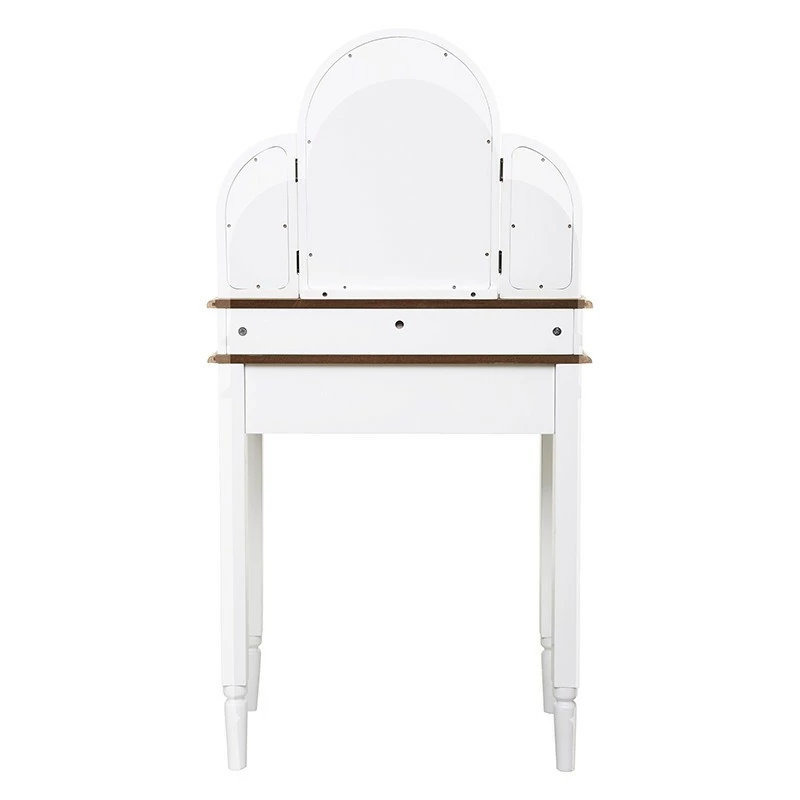 Coiffeuse Blanche 3 Tiroirs Solen Atmosphera 10 Coiffeuse Blanche 3 Tiroirs Solen Atmosphera – Image 8