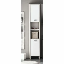 Demeyere Colonne 2 Portes HONOLULU Blanc/chêne Champagne 9 Demeyere Colonne 2 Portes HONOLULU Blanc/chêne Champagne -Demeyers Magasin colonne 2 portes honolulu blanc chene champagne 2