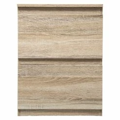 Chevet 2 Tiroirs 38 Cm Dolo Naturel 5five -Demeyers Magasin commode 2 tiroirs 38 cm naturel 5five 2