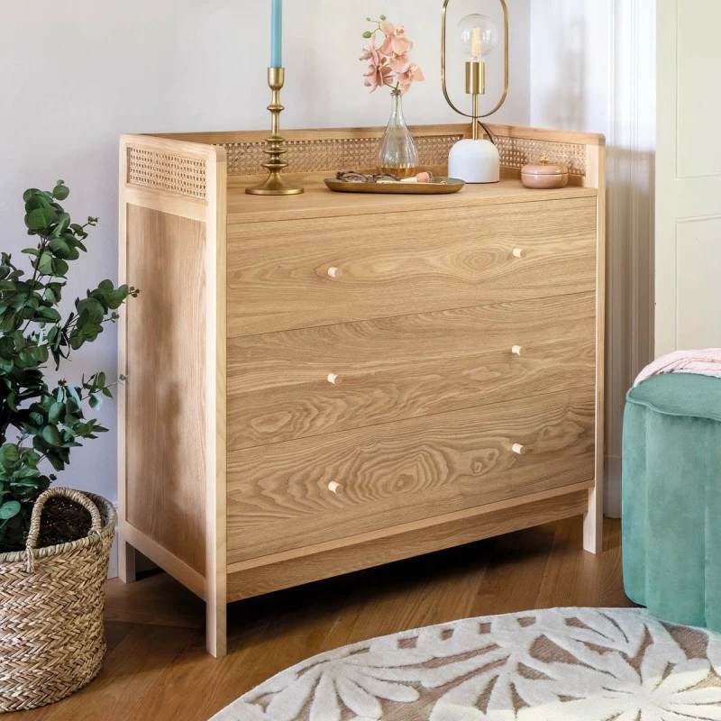 Commode 3 Tiroirs Cannage Arty Atmosphera 7 Commode 3 Tiroirs Cannage Arty Atmosphera – Image 5