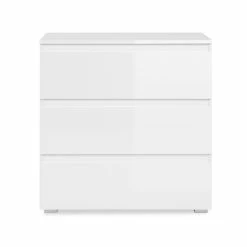 Commode 3 Tiroirs Capetown Blanc -Demeyers Magasin commode 3 tiroirs capetown blanc 4