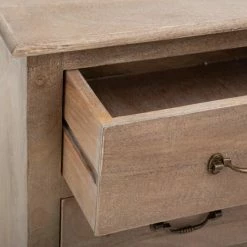 Commode 3 Tiroirs Hiver En Bois Atmosphera -Demeyers Magasin commode 3 tiroirs hiver en bois atmosphera 3