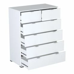 Demeyere Commode 4+2 Tiroirs Blanche Perfect -Demeyers Magasin commode 42 tiroirs blanche perfect 3