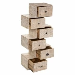 Commode Ajay 6 Tiroirs Bois Massif Atmosphera -Demeyers Magasin commode ajay 6 tiroirs bois massif atmosphera 2