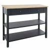 Console Damian Bois Gris Foncé Atmosphera -Demeyers Magasin console damian bois atmosphera