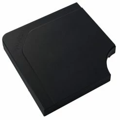 Dalle Pour Parasol 15 Kg Béton Stacio Noir Hespéride