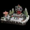 Déco Noël Grande Roue La Fête Foraine Secteur Lumineux Animé -Demeyers Magasin deco noel grande roue la fete foraine secteur lumineux anime