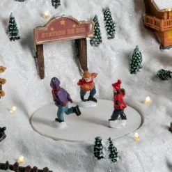 Déco Noël Station De Ski Piles Lumineux Animé 7 Déco Noël Station De Ski Piles Lumineux Animé -Demeyers Magasin deco noel station de ski piles lumineux anime 2