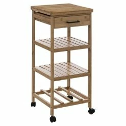 Desserte 1 Tiroir PM En Bambou Linha 5Five