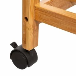 Desserte Bambou 1 Tiroir Roulettes 37 Cm 5Five 6 Desserte Bambou 1 Tiroir Roulettes 37 Cm 5Five -Demeyers Magasin desserte bambou 1 tiroir roulettes 37 cm 5five 1