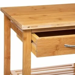 Desserte Bambou 1 Tiroir Roulettes 37 Cm 5Five 7 Desserte Bambou 1 Tiroir Roulettes 37 Cm 5Five -Demeyers Magasin desserte bambou 1 tiroir roulettes 37 cm 5five 2