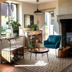 Desserte Bois Et Métal Bakos Atmosphera -Demeyers Magasin desserte bois et metal bakos atmosphera 1