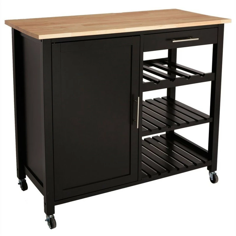 Desserte De Cuisine Noire Modèle CLAUDE GM Atmosphera 3 Desserte De Cuisine Noire Modèle CLAUDE GM Atmosphera