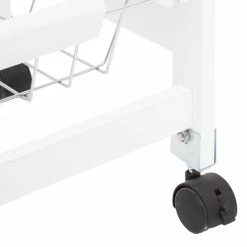 ATMOSPHERA Desserte De Cuisine Verre Blanc Modèle GUSTAF -Demeyers Magasin desserte de cuisine verre blanc modele gustaf 3