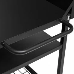 Desserte De Plancha Extérieure Noire Neka -Demeyers Magasin desserte de plancha exterieure noire neka 5