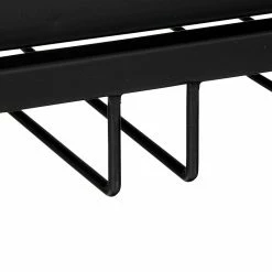 Desserte En Métal Et Verre Noir Noam 5Five -Demeyers Magasin desserte en metal et verre noir noam 5five 2