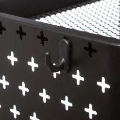 Desserte Métal Noir Roulettes 52 Cm 5five -Demeyers Magasin desserte metal noir roulettes 52 cm 5five 4