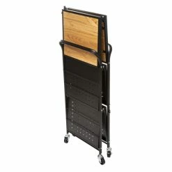 Desserte Pliable Métal Et Bois 5Five -Demeyers Magasin desserte pliable metal et bois 5five 5