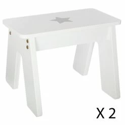 Ensemble Table + 2 Tabourets Enfant Blanc Gris Dream Atmosphera 11 Ensemble Table + 2 Tabourets Enfant Blanc Gris Dream Atmosphera -Demeyers Magasin ensemble table tabourets enfant blanc gris dream atmosphera 3