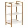 Etagère 3 Niveaux H72 Cm Bambou Nuovo