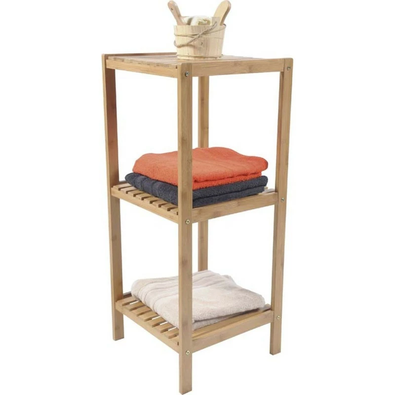 Étagère 3 Niveaux Bambou 3 Étagère 3 Niveaux Bambou
