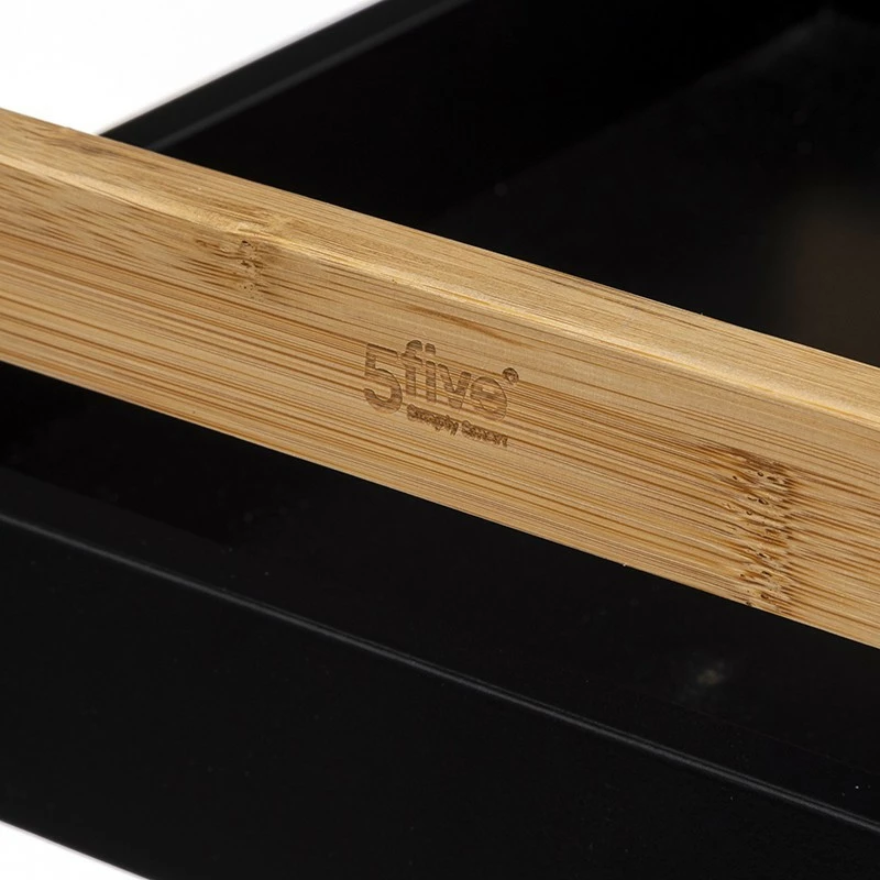 Étagère 3 Niveaux Natureo Noir 5Five 4 Étagère 3 Niveaux Natureo Noir 5Five – Image 2