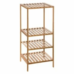 Etagère 4 Niveaux Salle Bain Varia Naturel Bambou -Demeyers Magasin etagere 4 niveaux salle bain varia naturel bambou 2