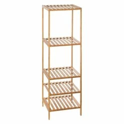 Etagère 5 Niveaux Salle Bain Varia Naturel Bambou -Demeyers Magasin etagere 5 niveaux salle bain varia naturel bambou 3