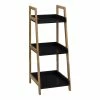 Etagère Inclinée 3 Niveaux Noir Natureo 5Five -Demeyers Magasin etagere inclinee 3 niveaux noir natureo 5five