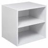 Etagère Murale 2 Niveaux Blanc Fixup 5Five -Demeyers Magasin etagere murale 2 niveaux blanc fixup 5five