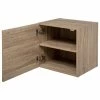 Etagère Murale 2 Niveaux + Porte Naturel Fixup 5Five 2 Etagère Murale 2 Niveaux + Porte Naturel Fixup 5Five -Demeyers Magasin etagere murale deux niveaux porte naturel fixup 5five