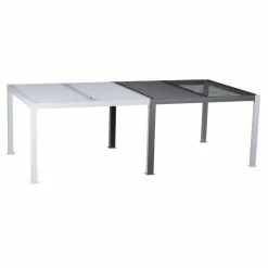 Extension Latérale Pour Pergola Majaé 3,6x3,6m Hespéride 7 Extension Latérale Pour Pergola Majaé 3,6x3,6m Hespéride -Demeyers Magasin extension laterale pour pergola majae 36x36m hesperide 1 2