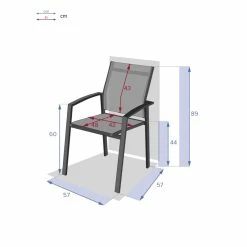 Fauteuil Axiome Hespéride Poivre Graphite -Demeyers Magasin fauteuil axiome hesperide poivre graphite 2