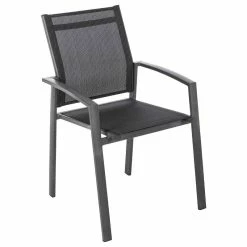 Fauteuil Axiome Hespéride Poivre Graphite