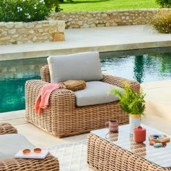 Fauteuil De Salon De Jardin Savinia Coloris Tahini Hespéride -Demeyers Magasin fauteuil de salon de jardin savinia coloris tahini hesperide 1 1