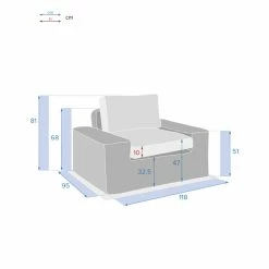 Fauteuil De Salon De Jardin Savinia Coloris Tahini Hespéride -Demeyers Magasin fauteuil de salon de jardin savinia coloris tahini hesperide 1 3