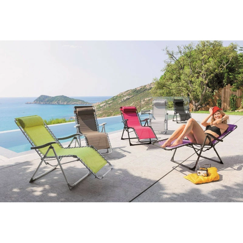 Fauteuil Détente D'extérieur Hespéride Silos Gris Galet 8 Fauteuil Détente D'extérieur Hespéride Silos Gris Galet – Image 6