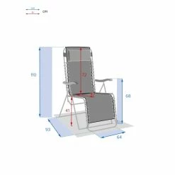 Fauteuil Détente D'extérieur Hespéride Silos Jaune Moutarde -Demeyers Magasin fauteuil detente d exterieur hesperide silos jaune moutarde 1 6