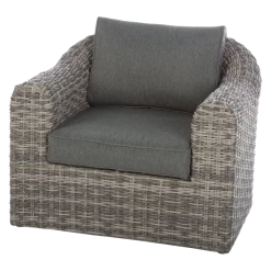 Fauteuil Détente Moorea Hespéride Terre Ombre