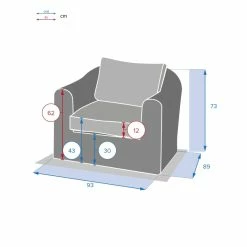 Fauteuil Détente Moorea Hespéride Terre Ombre 11 Fauteuil Détente Moorea Hespéride Terre Ombre -Demeyers Magasin fauteuil detente moorea hesperide terre ombre 1 3